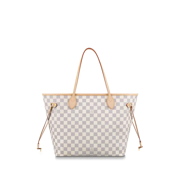 Louis Vuitton Neverfull MM Damier Azur Rose Ballerine