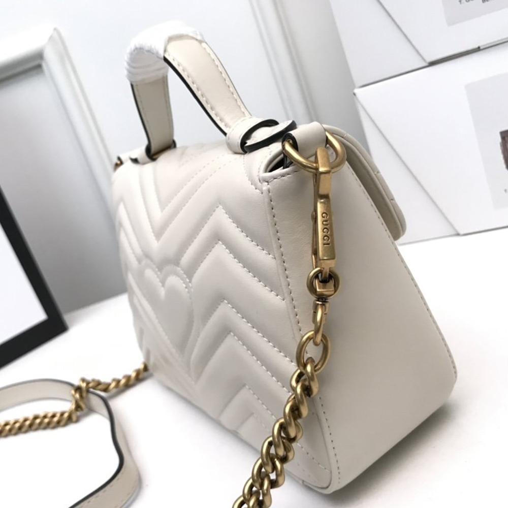 GG Marmont mini top handle bag