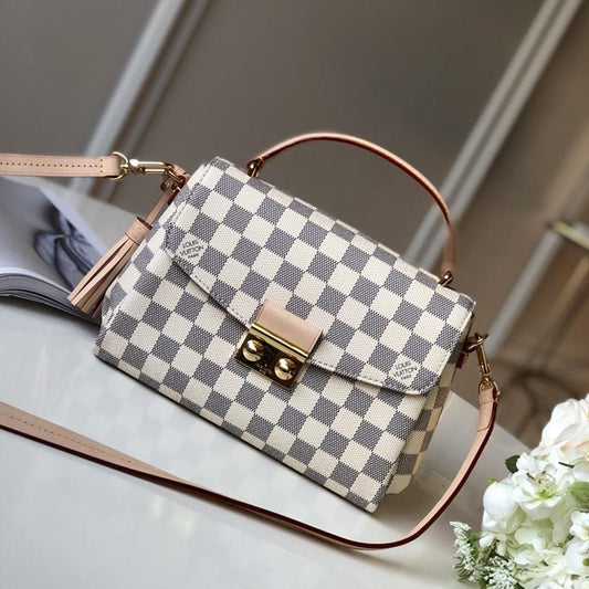 Louis Vuitton CROISETTE Damier AZUR