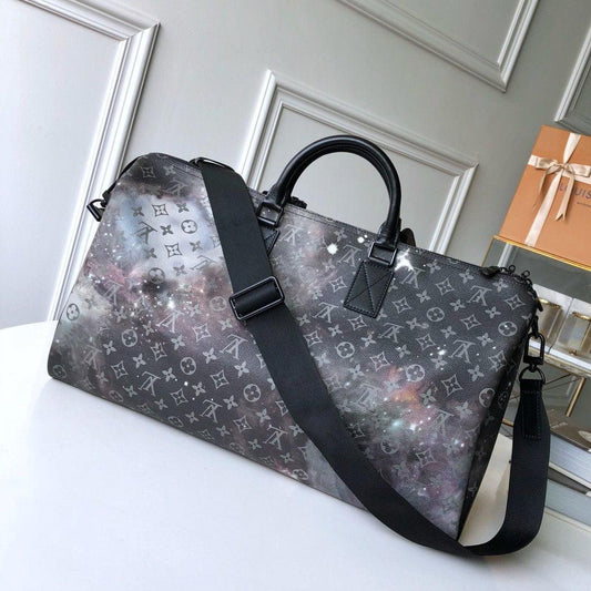 Louis Vuitton Monogram Galaxy KEEPALL BANDOULIÈRE 50