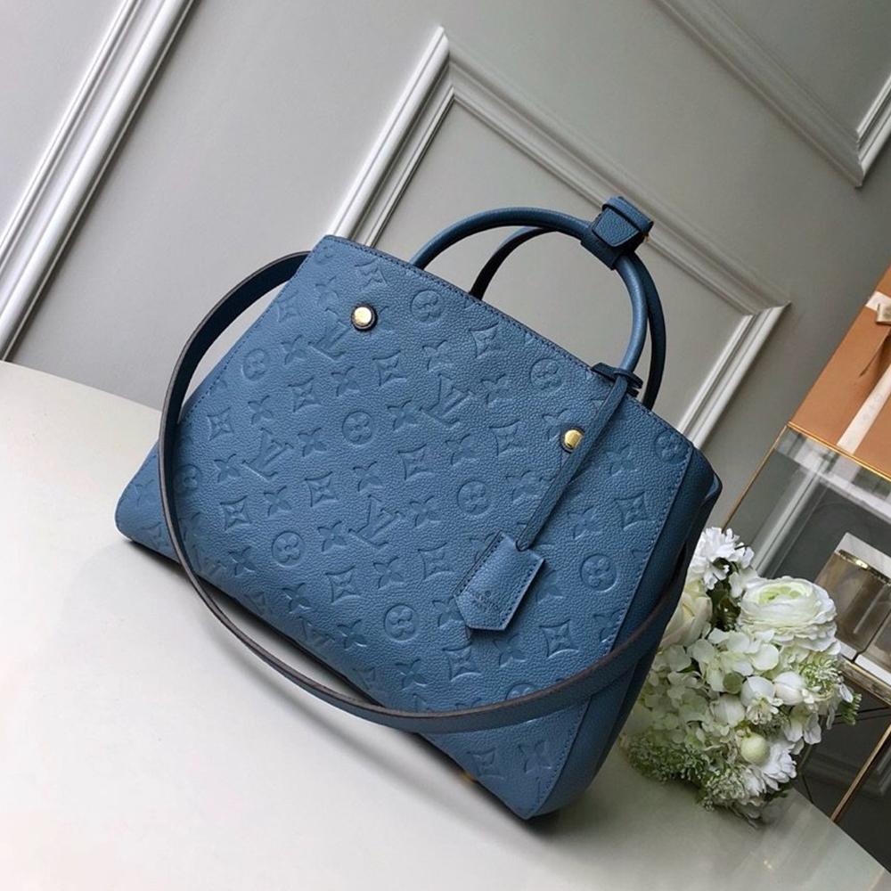 Louis Vuitton MONTAIGNE MM Blue