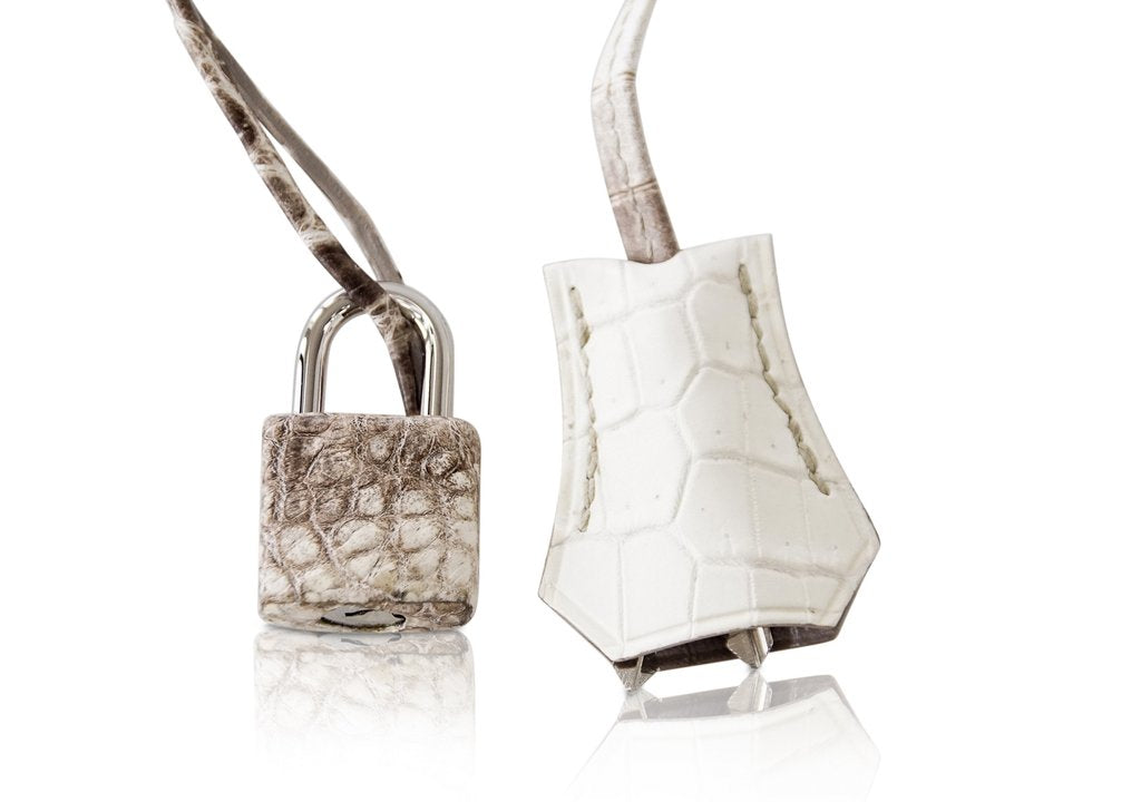 Hermès Birkin 30 Blanc Himalaya Crocodile PHW