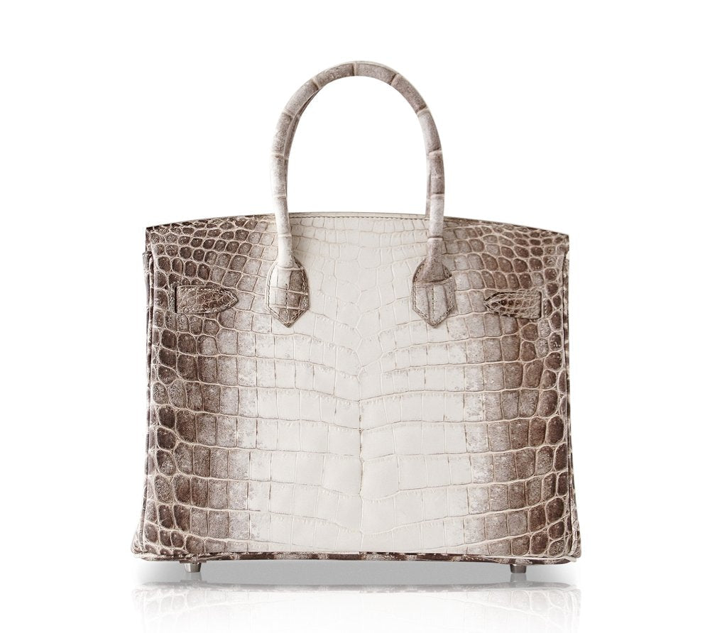 Hermès Birkin 30 Blanc Himalaya Crocodile PHW