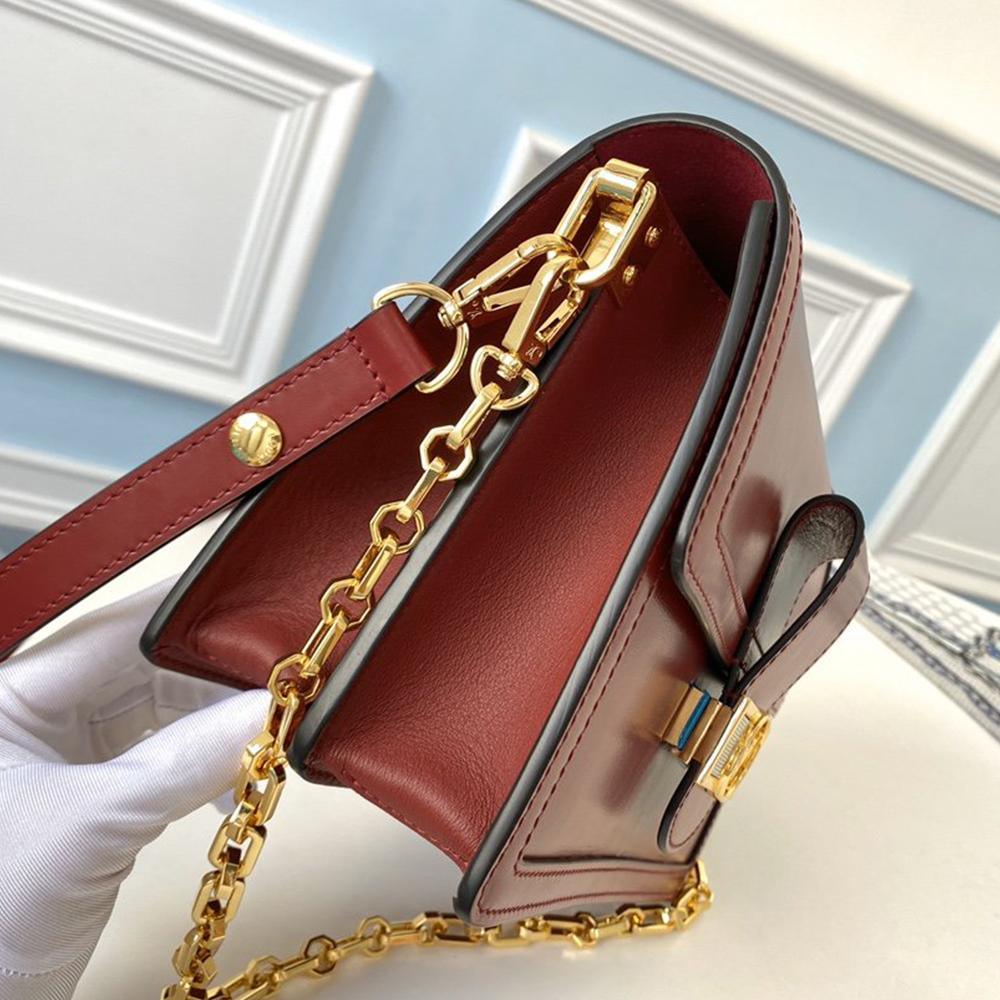 Louis Vuitton DAUPHINE MM Cherry Red