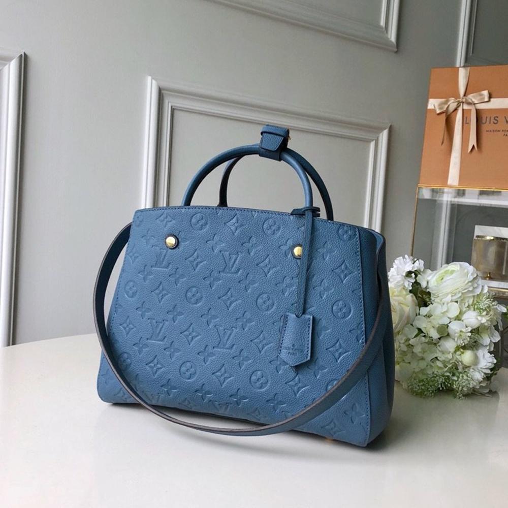 Louis Vuitton MONTAIGNE MM Blue