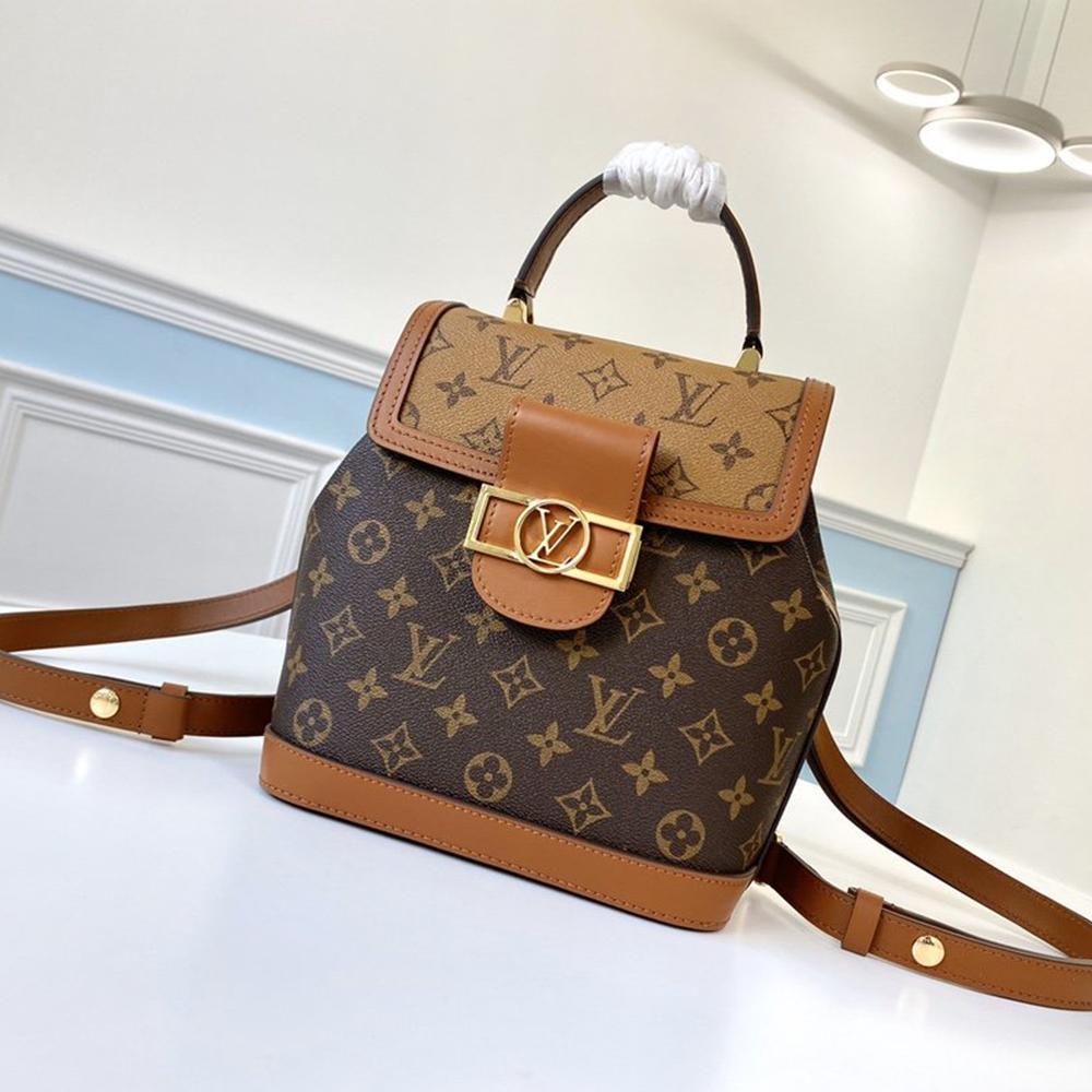 Louis Vuitton Reverse monogram Dauphine Backpack PM