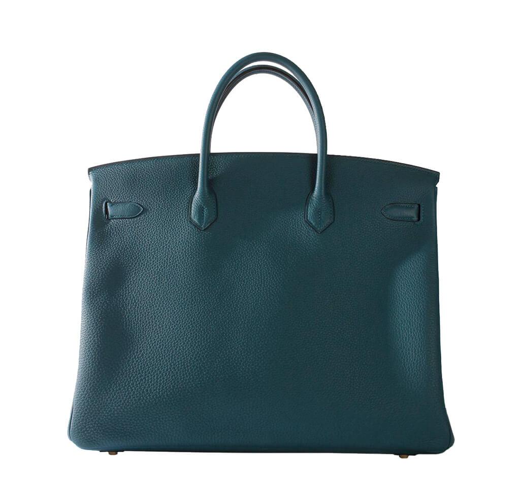 Hermès Birkin 40 Bag Bleu Covert Togo