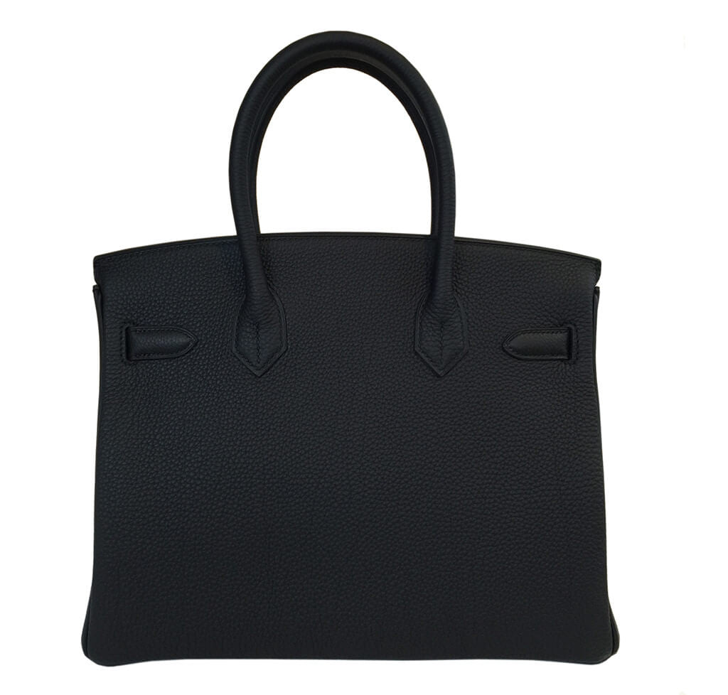 Hermès Birkin 30 Bag Black Togo GHW