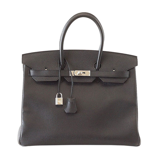 Hermès Birkin 35 Bag Black Epsom PHW