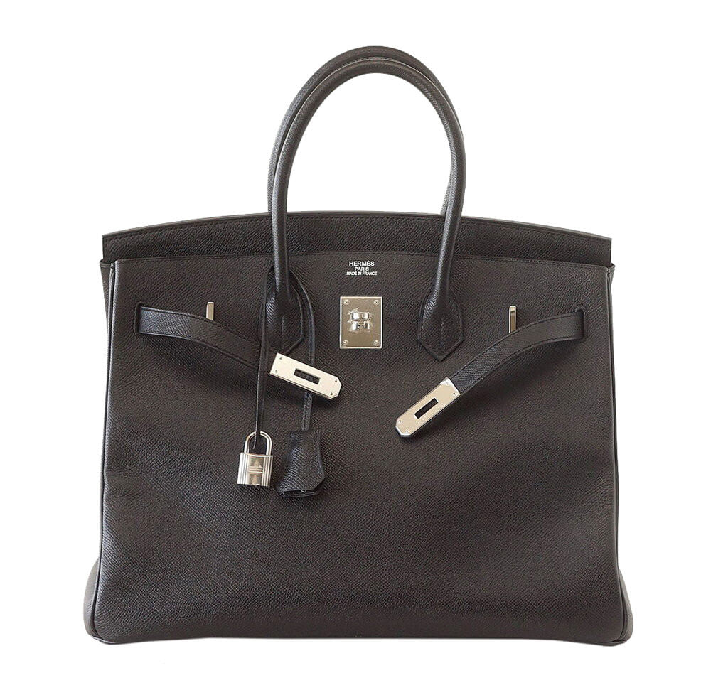 Hermès Birkin 35 Bag Black Epsom PHW