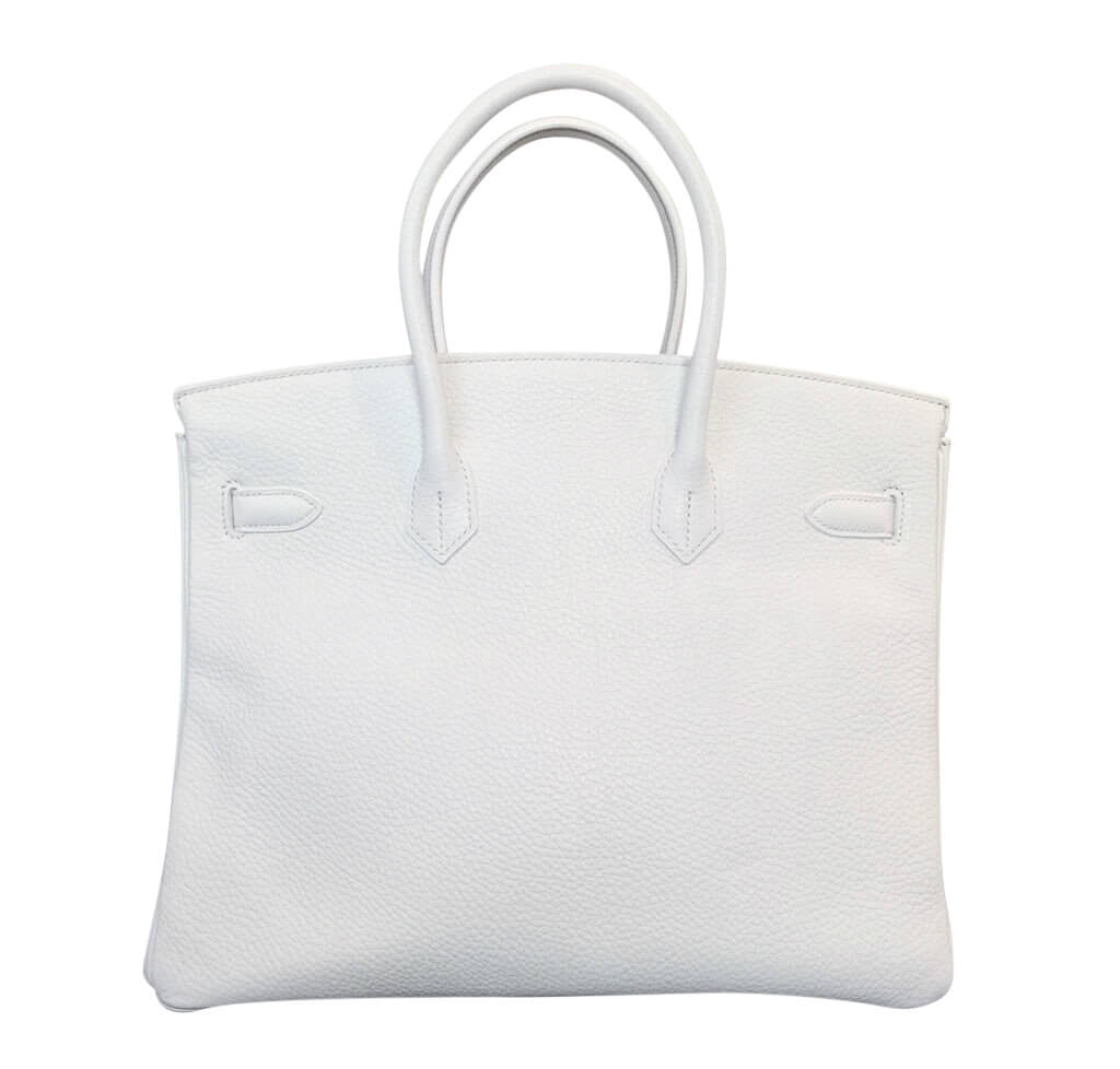 Hermès Birkin 35 Bag Blanc Taurillon Clemence