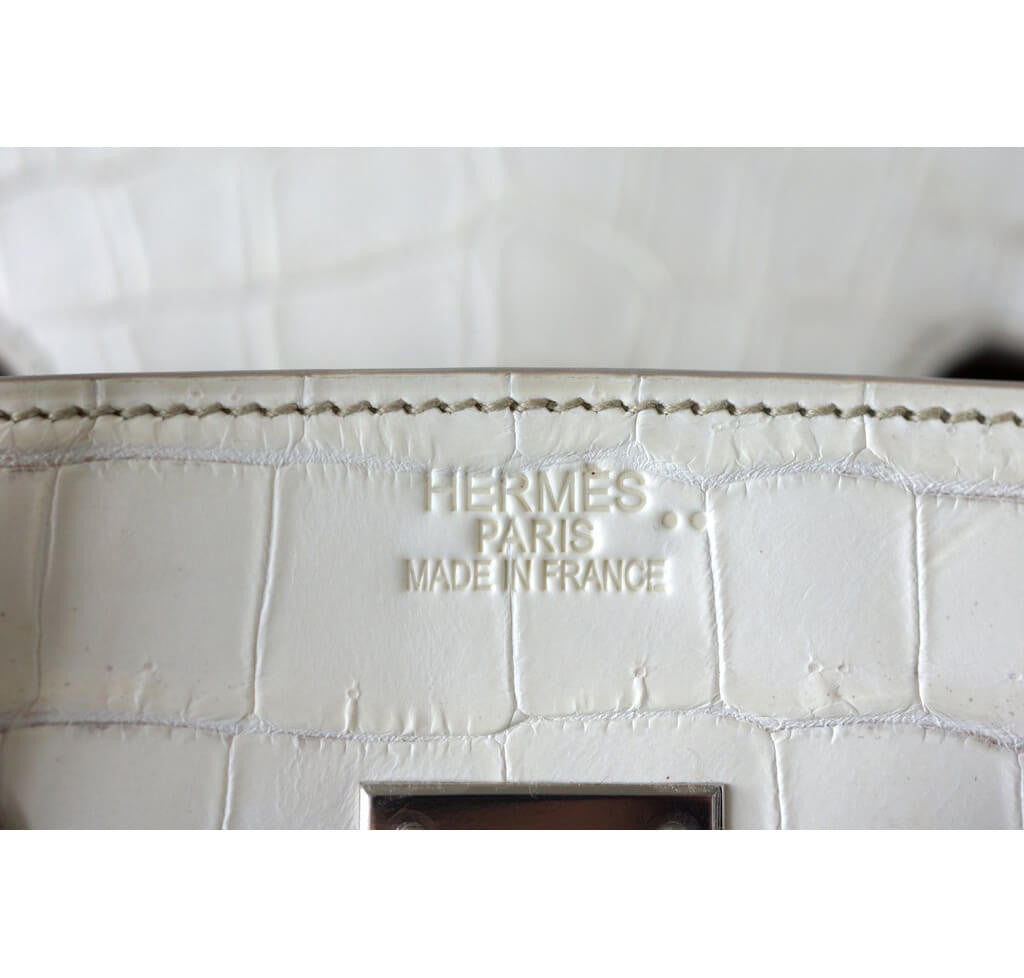 Hermès Himalayan Birkin 35 Blanc Bag PHW