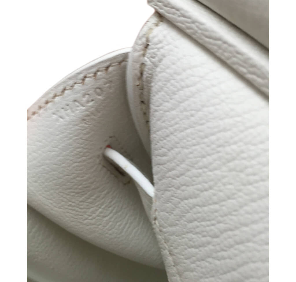 Hermès Birkin 35 Bag Blanc Taurillon Clemence