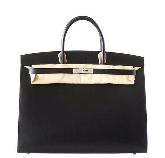 Hermès Birkin Sellier 40 Black Limited Edition Bag