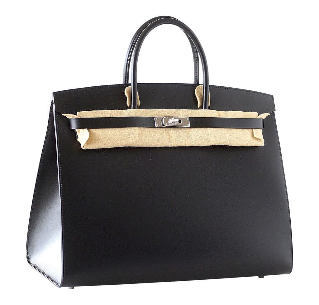 Hermès Birkin Sellier 40 Black Limited Edition Bag