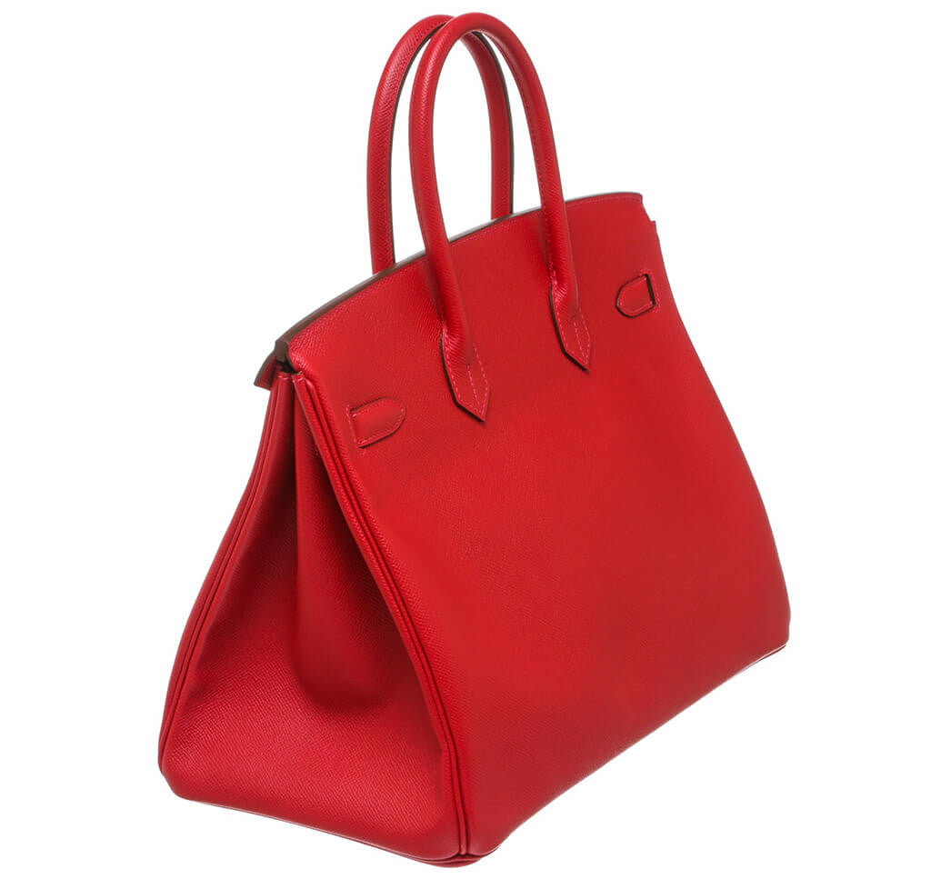 Hermès Birkin 35 Bag Rouge Casaque Epsom