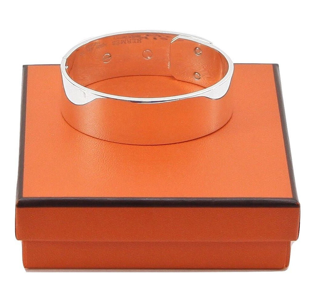 Hermès Collier de Chien Small Bracelet Sterling Silver