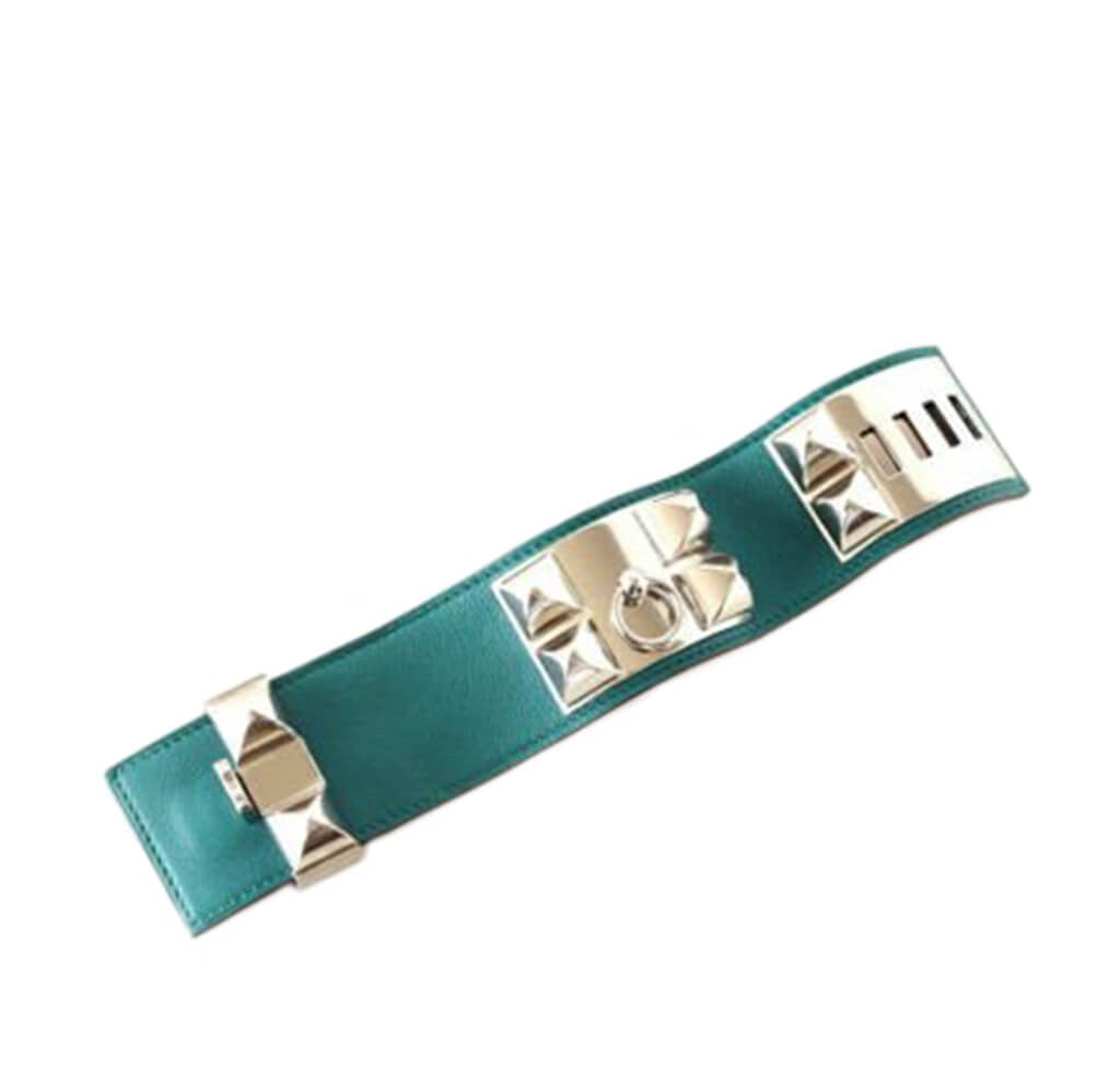 Hermès Collier de Chien Bracelet Palladium Hardware