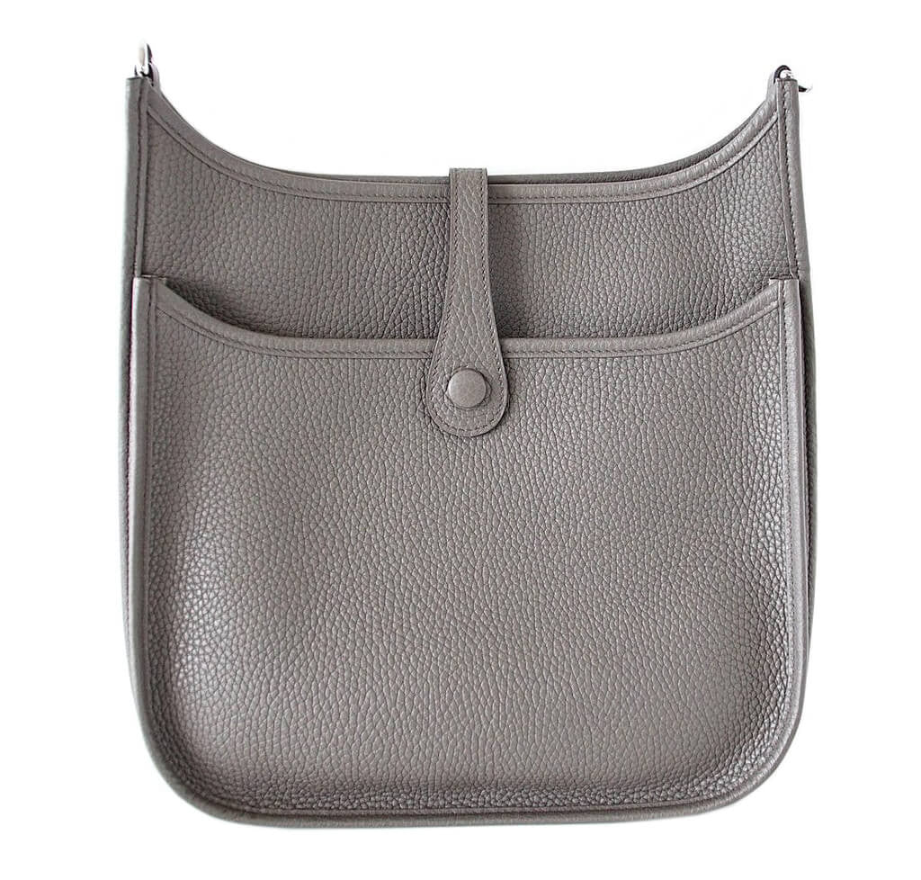 Hermès Evelyne PM Bag Etain Palladium Hardware