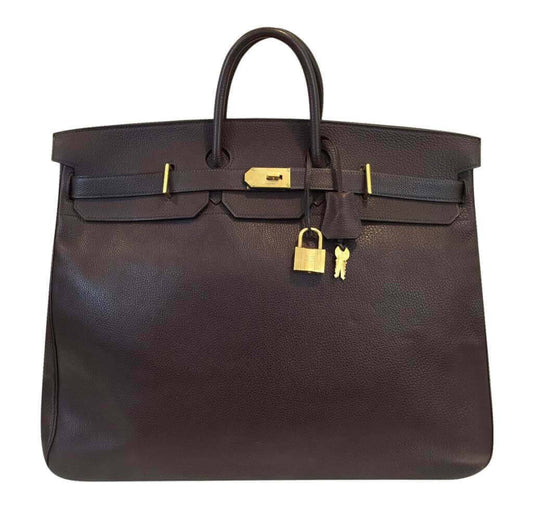 Hermès Birkin HAC 55 Brown Bag