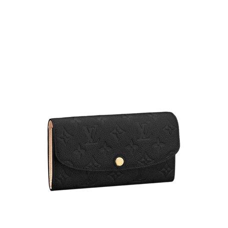 Louis Vuitton EMILIE WALLET Black