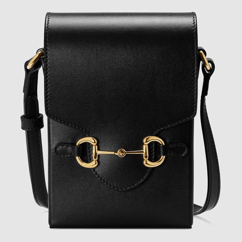 Gucci Horsebit 1955 mini bag Black leather