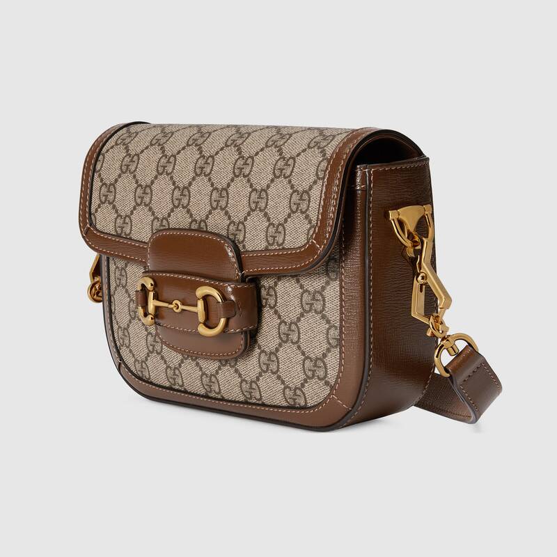 Gucci Horsebit 1955 mini bag Brown leather