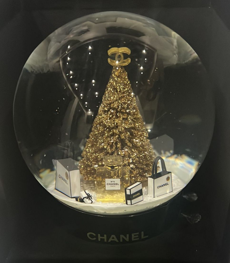 Chanel | Snow Globe Christmas Tree Perfume and Presents | Medium