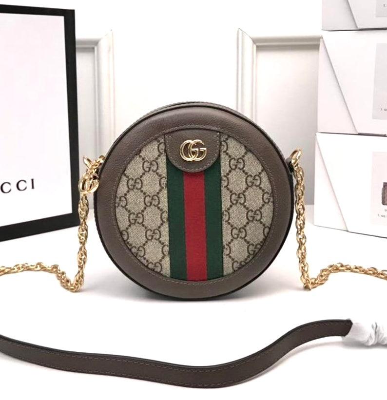 Gucci Ophidia mini GG round shoulder bag