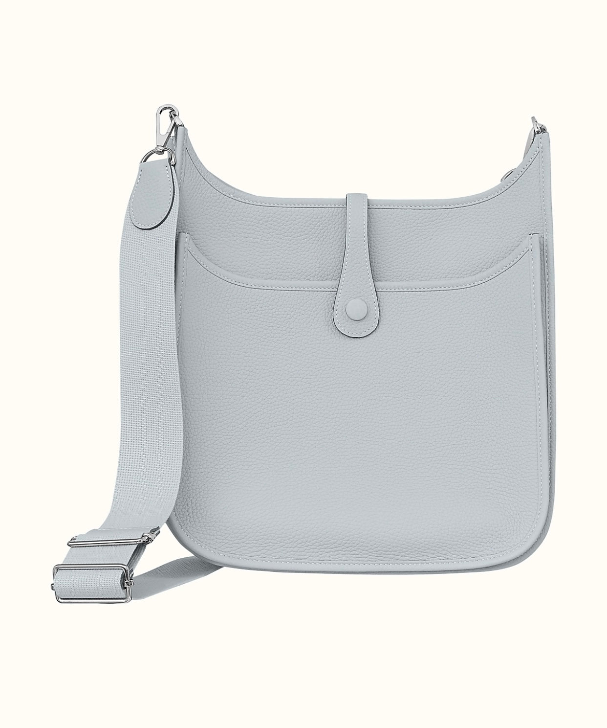 Hermes Clemence Evelyne III 29 Bleu Pale