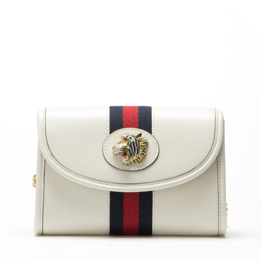 Rajah Medium Shoulder Bag White