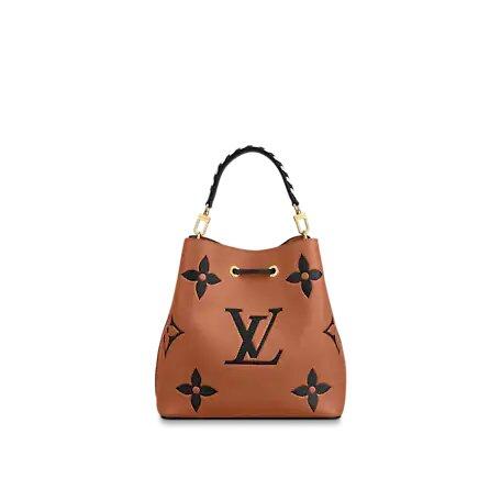 Louis Vuitton CRAFTY NÉONOÉ MM Caramel