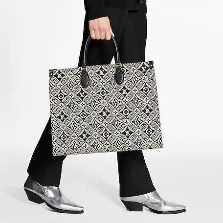 Louis Vuitton SINCE 1854 ONTHEGO GM Bag Gray