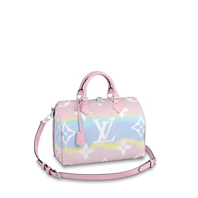 Louis Vuitton ESCALE SPEEDY BANDOULIÈRE 30 Pastel