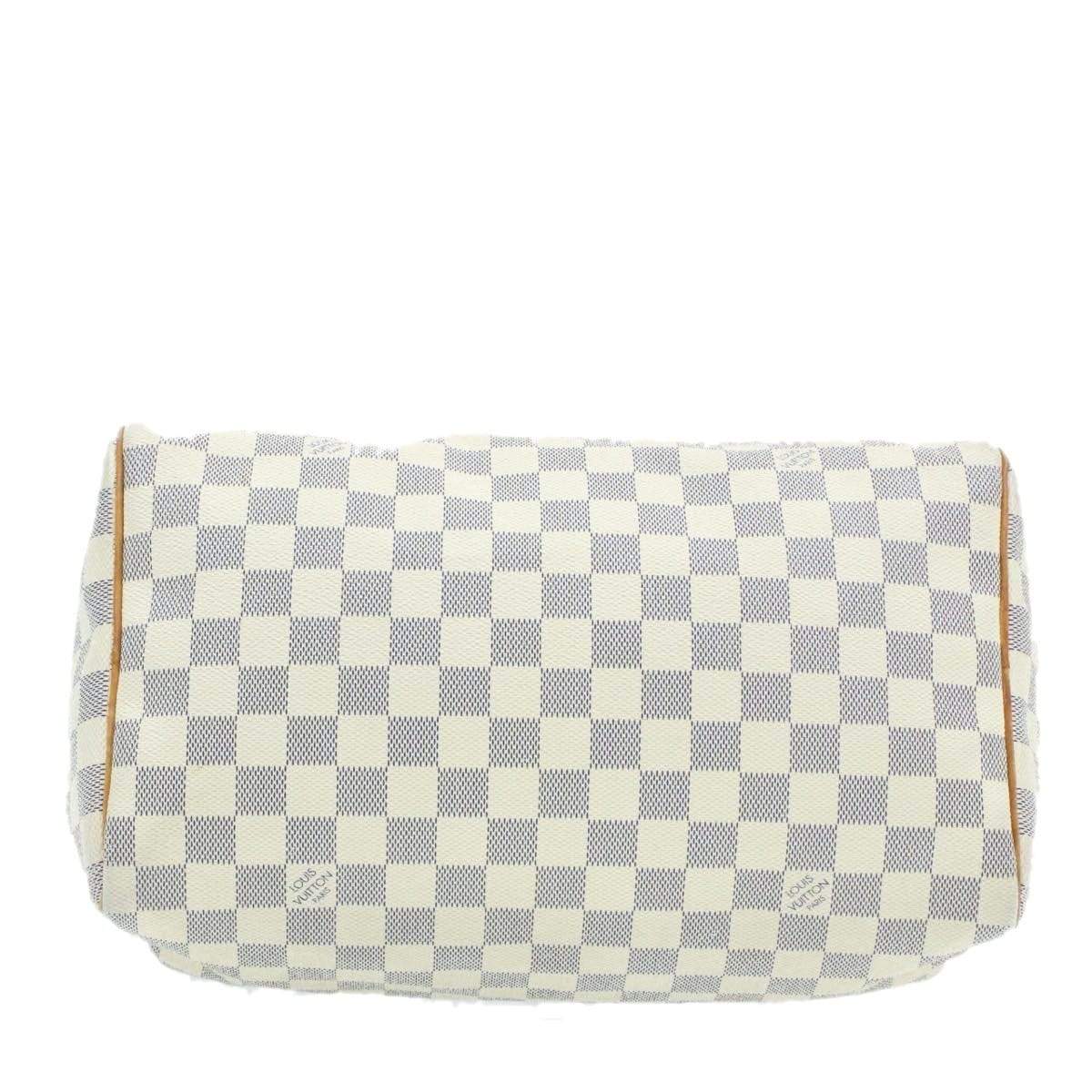 LOUIS VUITTON Damier Azur Speedy 30 Hand Bag LV DU2029 - Cap N Wrap