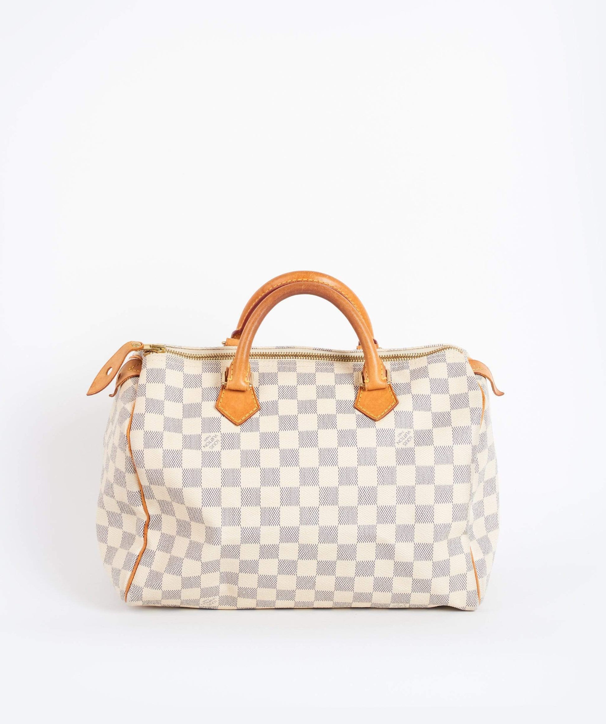 LOUIS VUITTON Damier Azur Speedy 30 Hand Bag LV DU2029 - Cap N Wrap