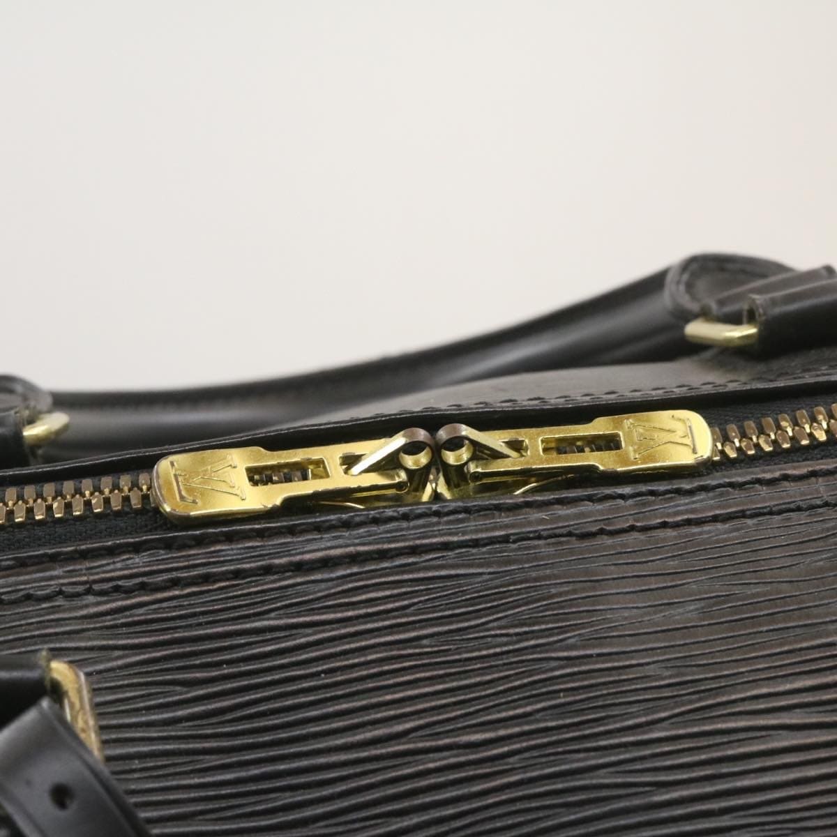 Louis Vuitton Epi Keepall 55 Boston Bag Black - Cap N Wrap