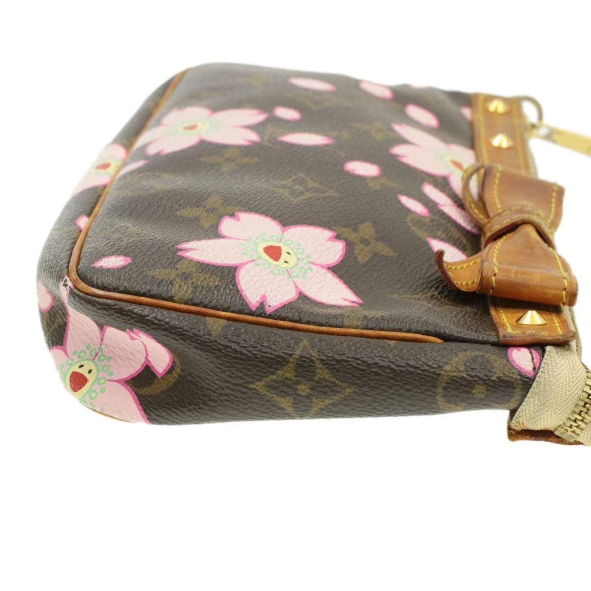 Louis Vuitton Monogram Cherry Blossom Pochette Accessoires Pouch - Cap N Wrap