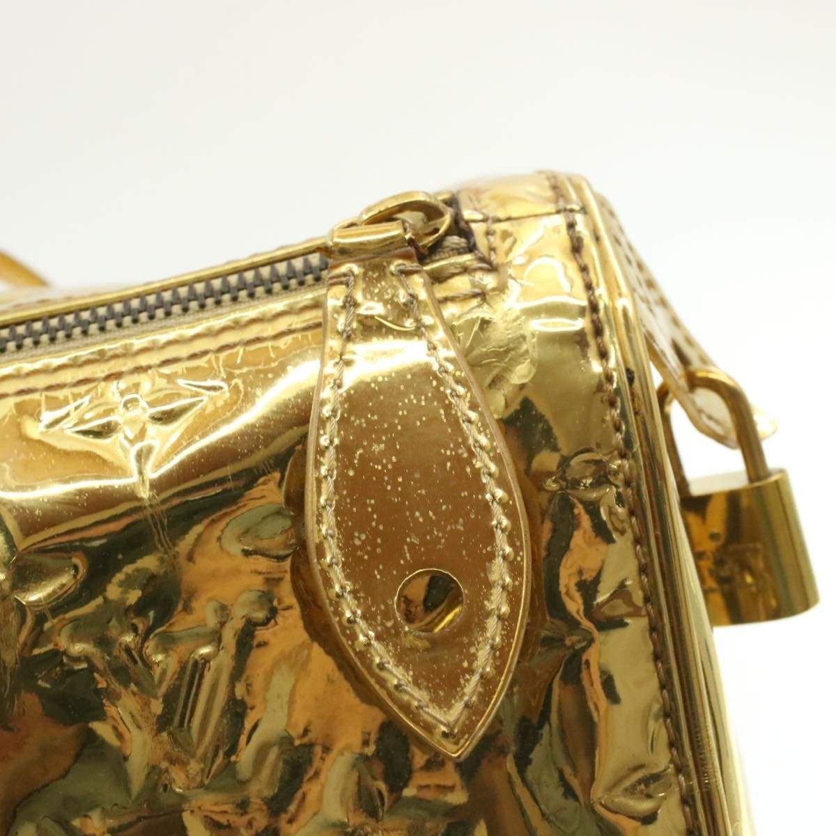 LOUIS VUITTON Monogram Gold Mirror Speedy 35 - Cap N Wrap