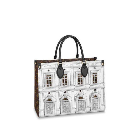 Louis Vuitton X Fornasetti Onthego MM