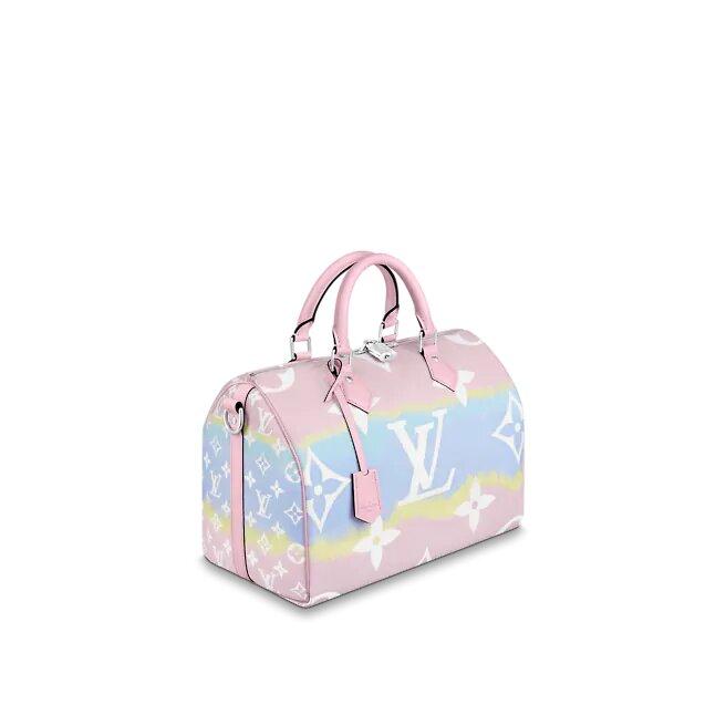 Louis Vuitton ESCALE SPEEDY BANDOULIÈRE 30 Pastel