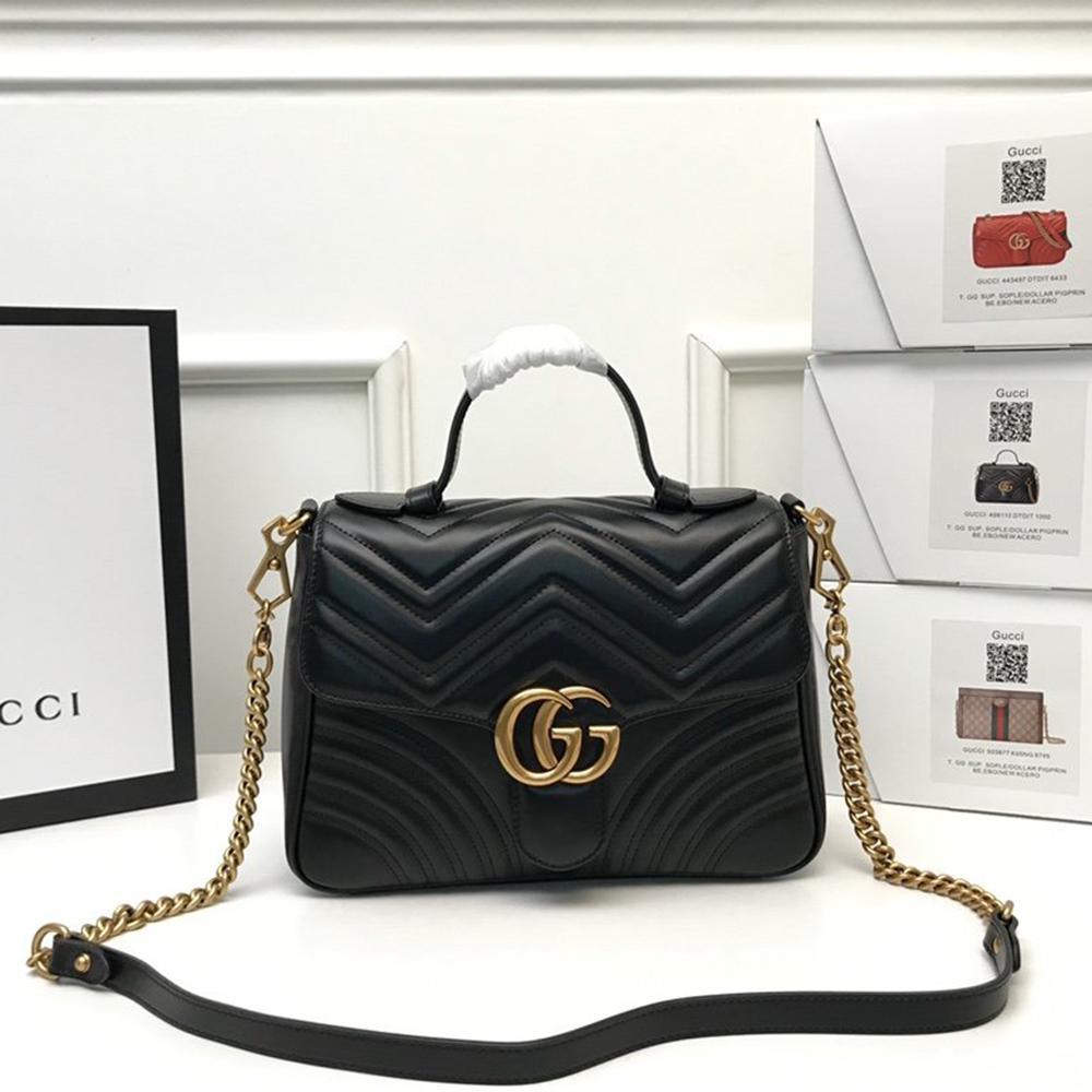 GG Marmont mini top handle bag