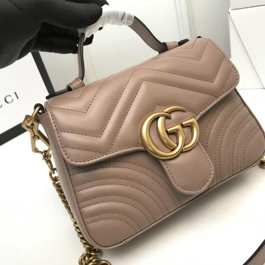 GG Marmont mini top handle bag