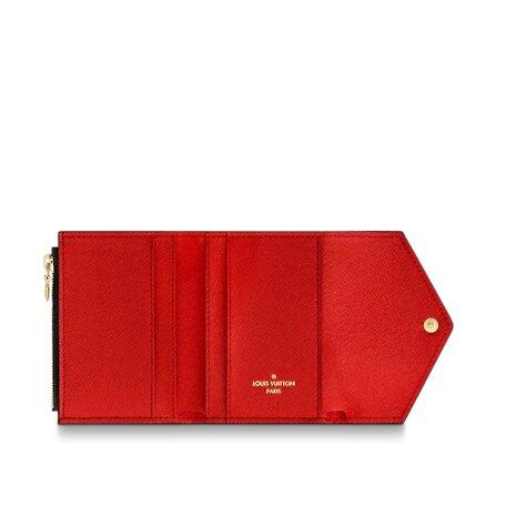 Louis Vuitton ZOÉ WALLET Coquelicot Red