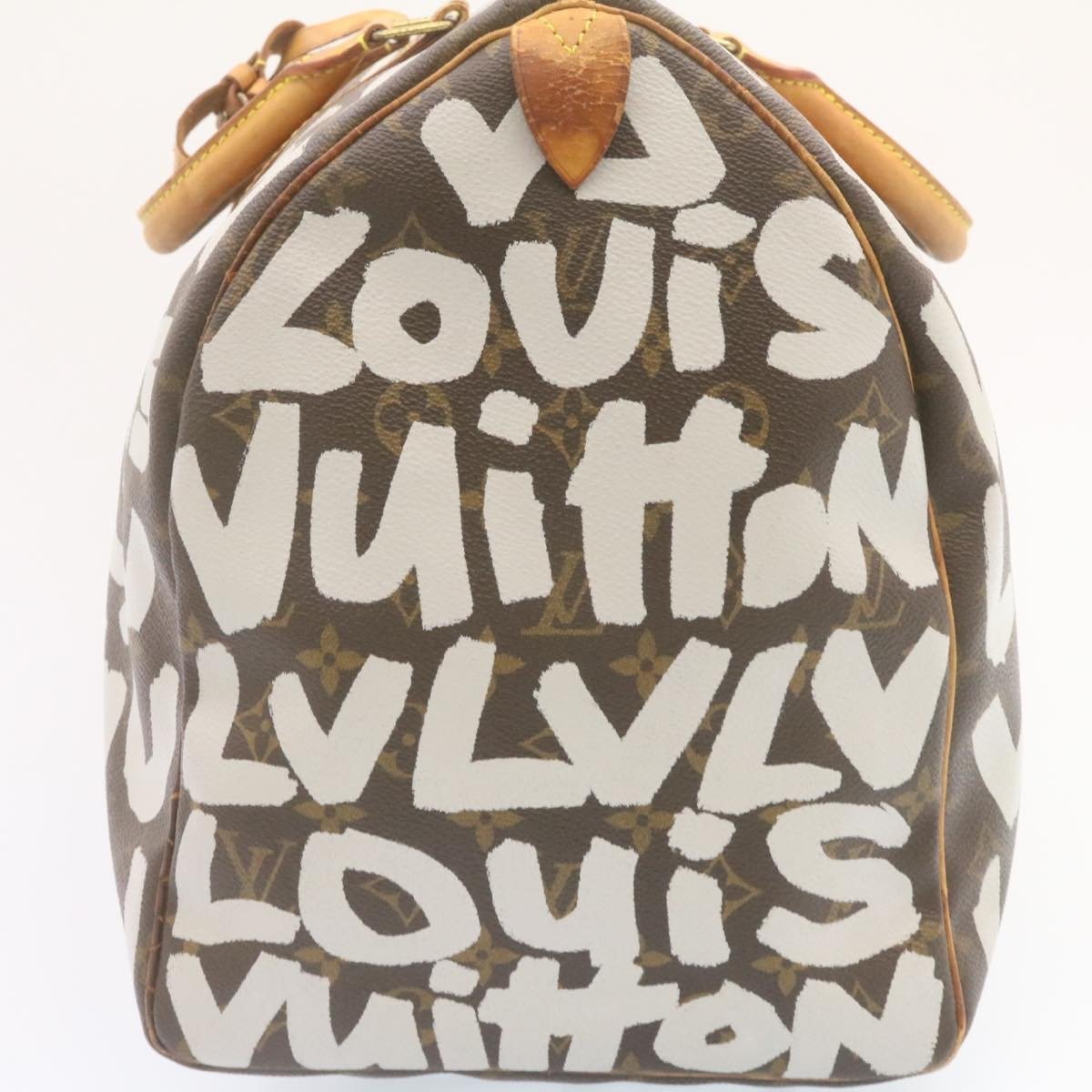 LOUIS VUITTON Monogram Graffiti Keepall 50 Boston Bag - AWL1430 - Cap N Wrap