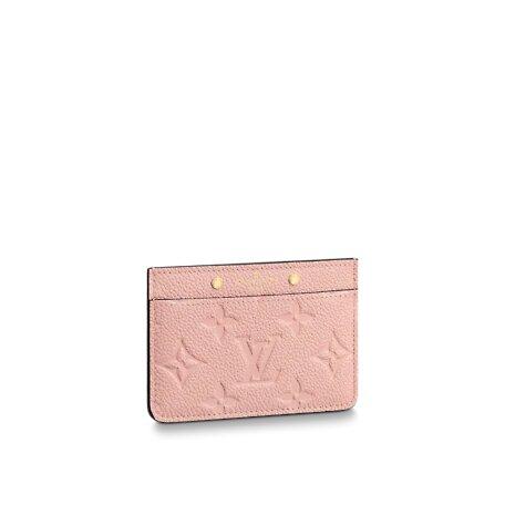 Louis Vuitton Cardholder Monogram Empreinte Rose Poudre