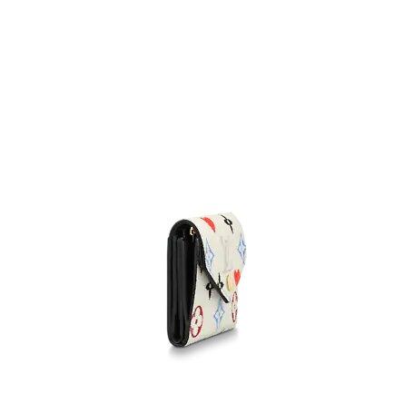 Louis Vuitton Game On Zoe Wallet White