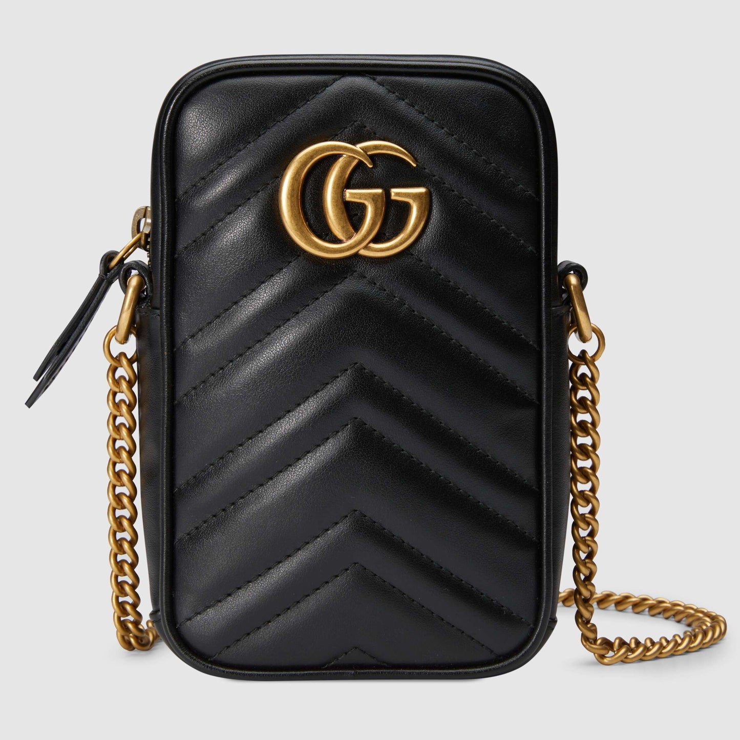 GG Marmont mini bag Black leather