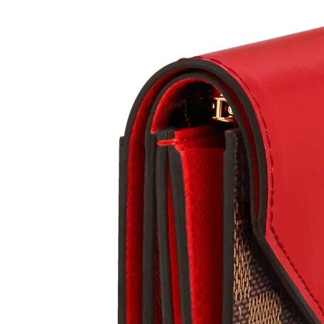 Louis Vuitton ZOÉ WALLET Coquelicot Red